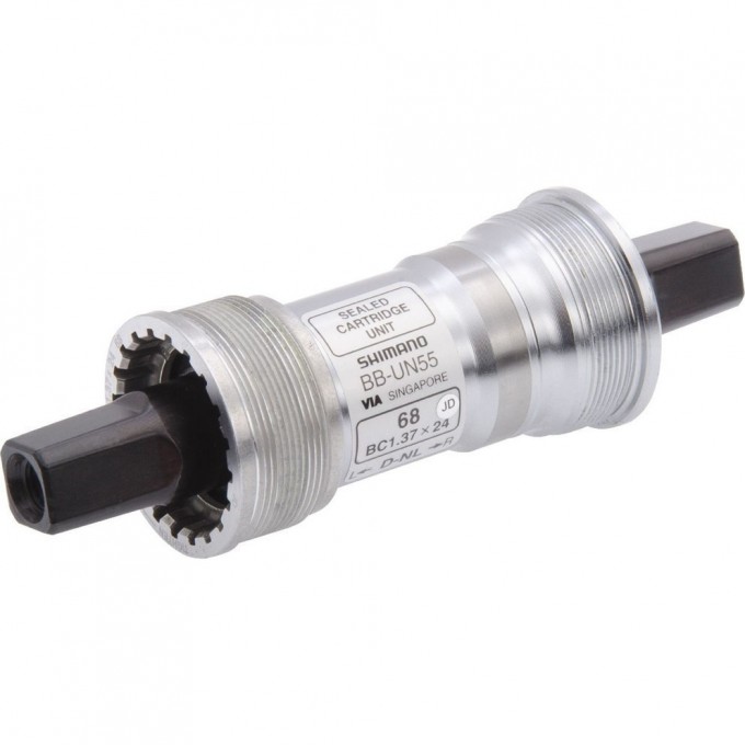 Каретка SHIMANO UN55, 68/115мм, с болтами EBBUN55B15 Каретка SHIMANO UN55, 68/115мм, с болтами EBBUN55B15
