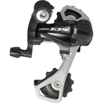 Переключатель задний SHIMANO 105, 5701, SS, 10 скоростей, черный
