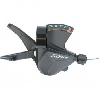 Шифтер SHIMANO ALTUS M2010, правый, 9 скоростей, трос 2050мм