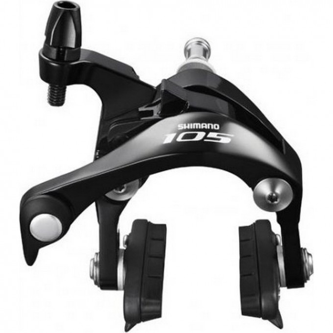 Тормоз SHIMANO 105 BR-5800, клещевой, задний, болт:10.5мм, R55C4, черный, IBR5800AR82AL