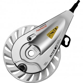 Тормоз SHIMANO C3010, роллерный, задний, с шайбой 7.2мм для оси 3/8", ABRC3010RC