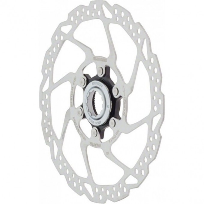 Тормозной диск SHIMANO, RT26, 180мм, 6-болт, только для пластиковых колодок ESMRT26M