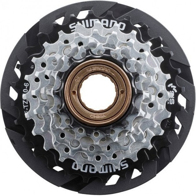 Трещотка SHIMANO TZ510, 6 скоростей, 14-28, с защитой, без упаковки AMFTZ5106428CP Трещотка SHIMANO TZ510, 6 скоростей, 14-28, с защитой, без упаковки AMFTZ5106428CP