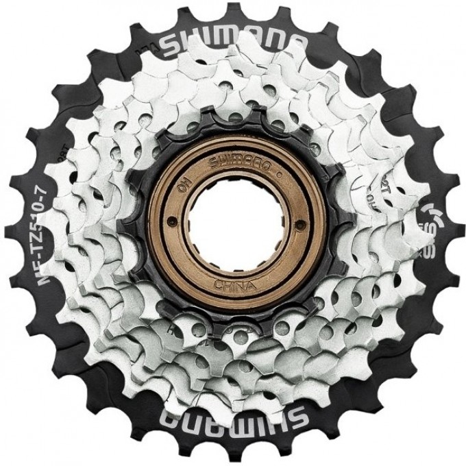 Трещотка велосипедная SHIMANO TOURNEY TZ510, 7 скоростей, 14-28 AMFTZ5107428 Трещотка велосипедная SHIMANO TOURNEY TZ510, 7 скоростей, 14-28 AMFTZ5107428