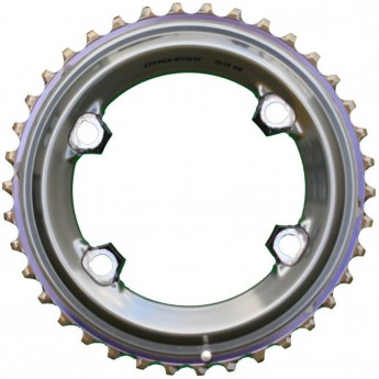 Звезда передняя для велосипеда SHIMANO DEORE для FC-M530, 48T, черный