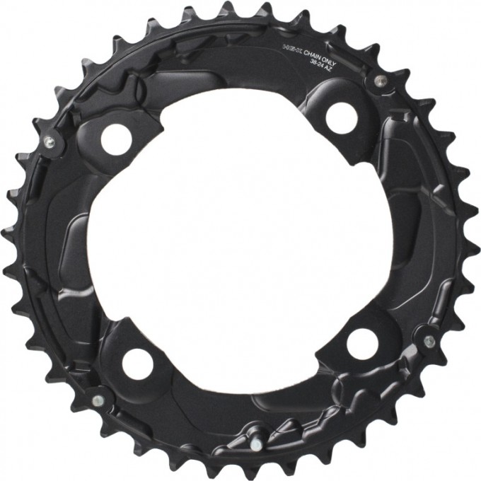 Звезда передняя SHIMANO, для FC-M677, 38T-AZ, Y1RM98020 Звезда передняя SHIMANO, для FC-M677, 38T-AZ, Y1RM98020
