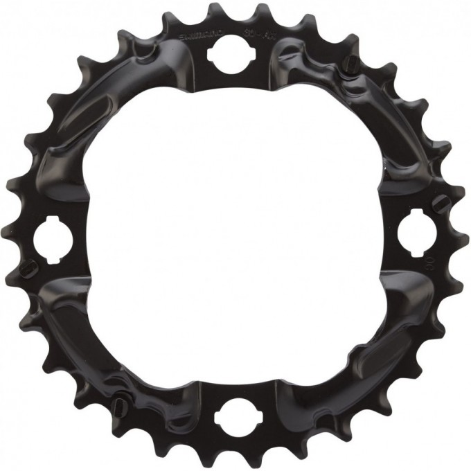 Звезда передняя SHIMANO Y-PART, для FC-M4000/M3000, 30T-AN, черный Y1PL98040 Звезда передняя SHIMANO Y-PART, для FC-M4000/M3000, 30T-AN, черный Y1PL98040