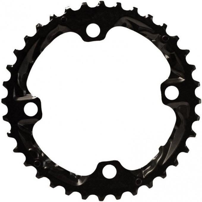 Звезда передняя SHIMANO Y-PART, для FC-T521, 36T-AL, черная Y1NL98020 Звезда передняя SHIMANO Y-PART, для FC-T521, 36T-AL, черная Y1NL98020
